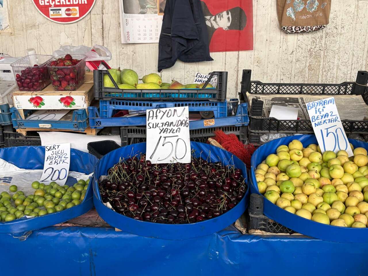 Menteşe Perşembe Pazarı’nın Fiyat Şampiyonu Kiraz Oldu 8